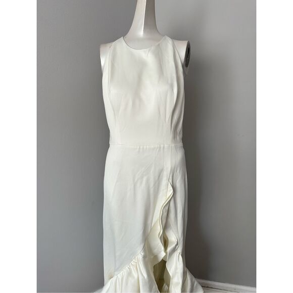 Bronx and Banco Paros Gown in White US 6 $620 - Picture 5 of 13